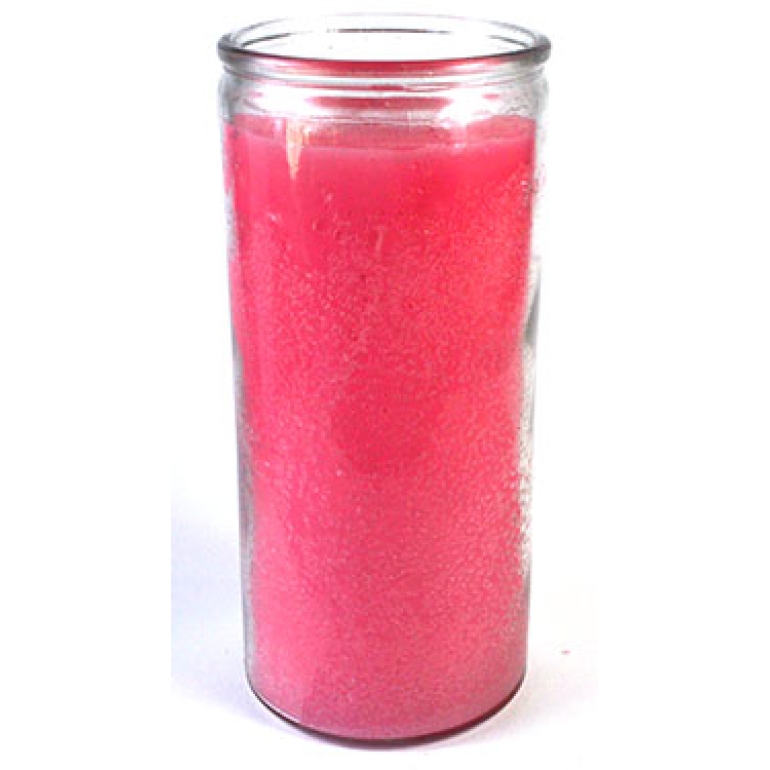 Pink 14-day jar candle