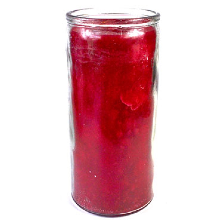 Red 14-day jar candle