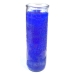 Blue 7-day jar candle