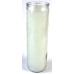 White 7-day jar candle