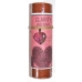 Clarity Pillar candle with Rhodonite heart