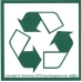 Recycle Symbol bumper sticker