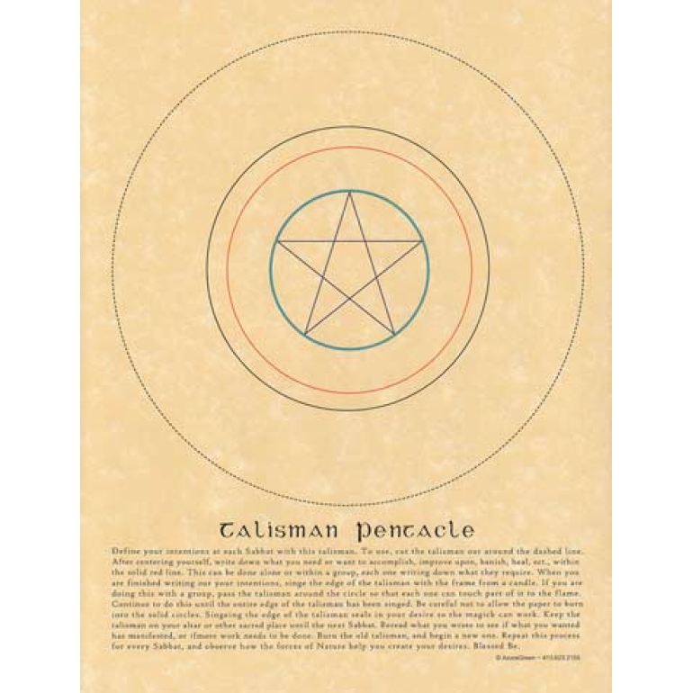 Talisman Pentacle poster