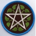 Leafy Pentagram patch 3