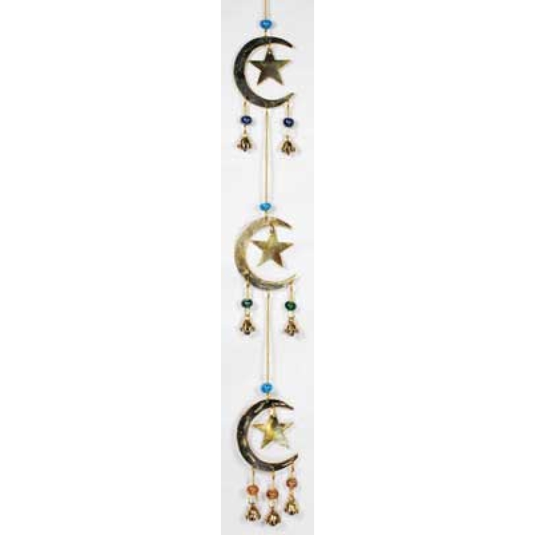 Stars and Moons wind chime