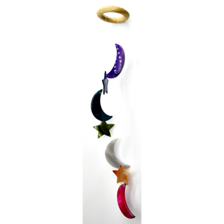 Star & Moon wind chime