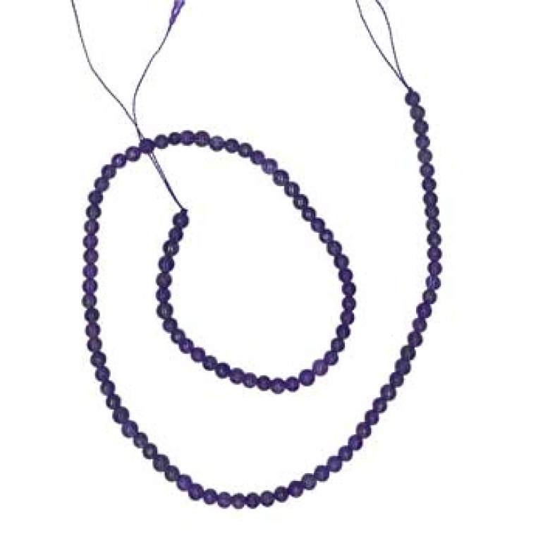 4mm Amethyst beads