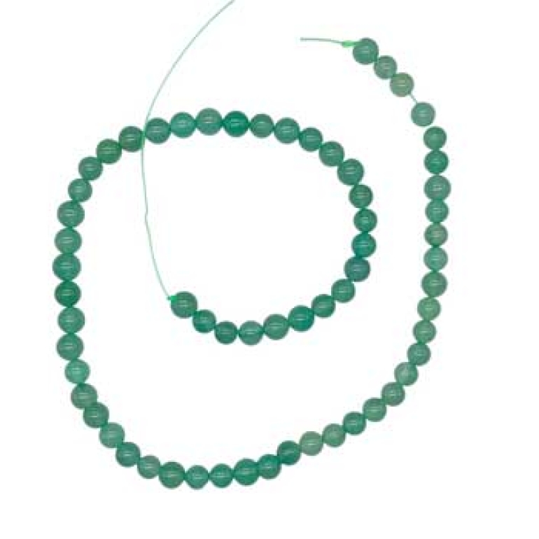 6mm Green Aventurine beads