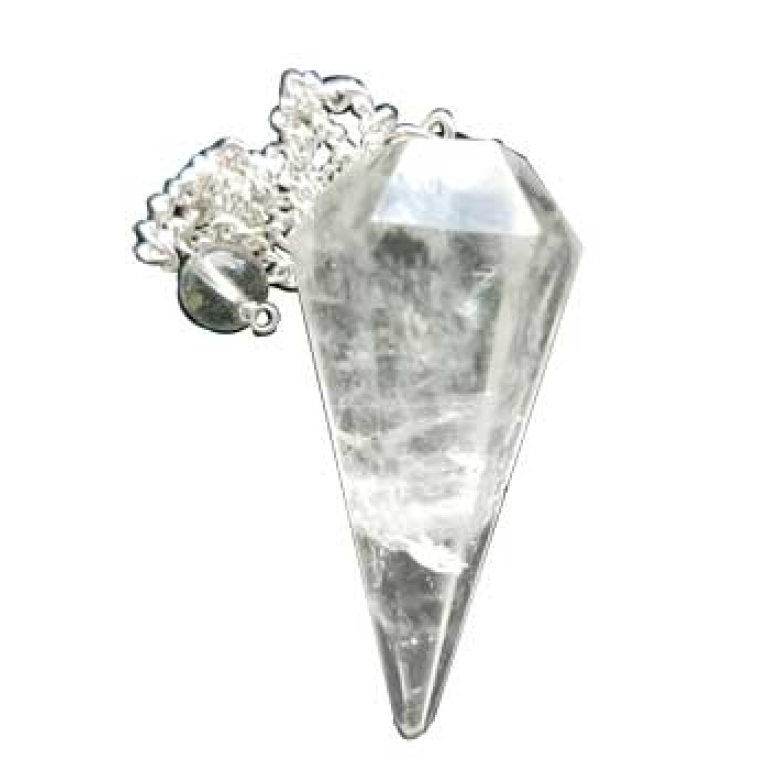 6-sided Quartz pendulum