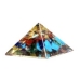 25-30mm Orgone Mixed Stone pyramid