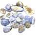 1 lb Agate, Blue Lace tumbled stones 20-25mm