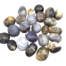 1 lb Chalcedony Purple White tumbled stones