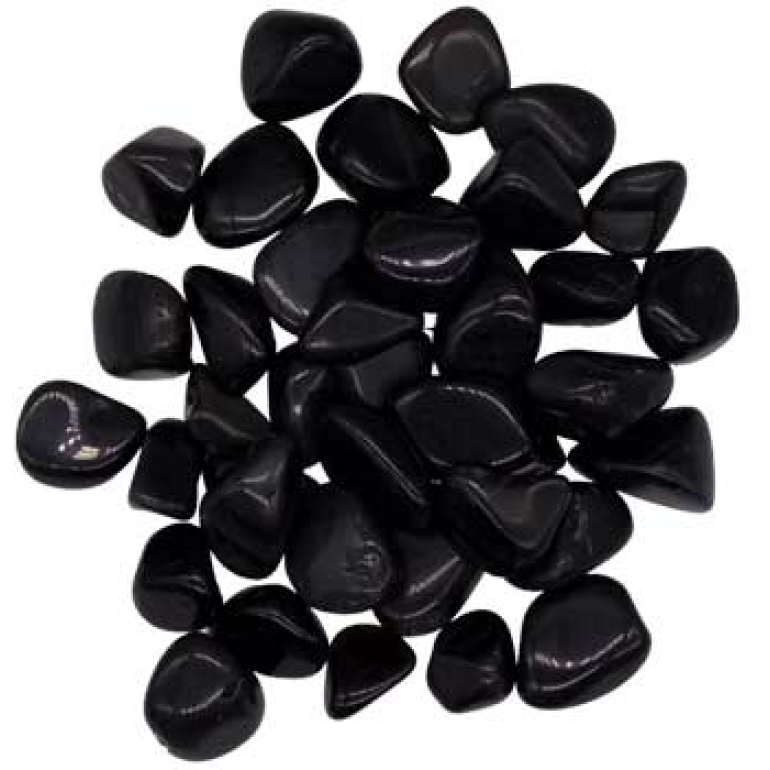 1 lb Obsidian, Rainbow tumbled stones
