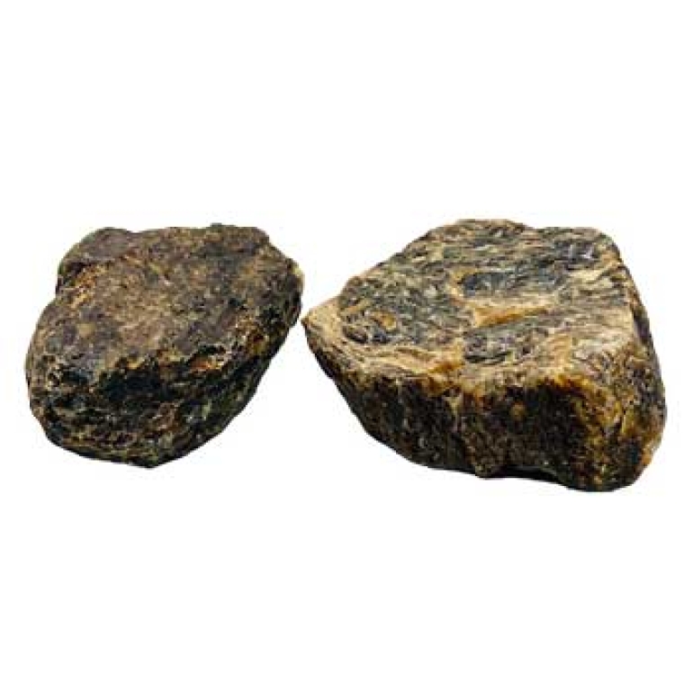 1 lb Amber, Zebra untumbled stones