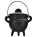 Triple Moon cast iron cauldron w/ lid 2 3/4