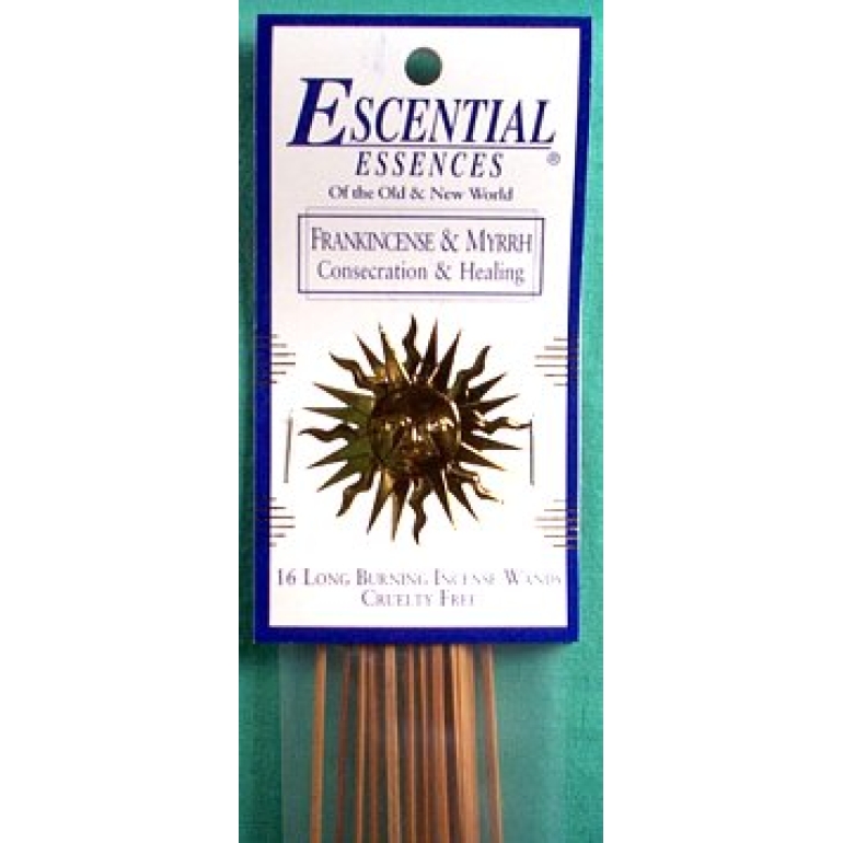 Frankincense & Myrrh Escential essences incense sticks 16 pack