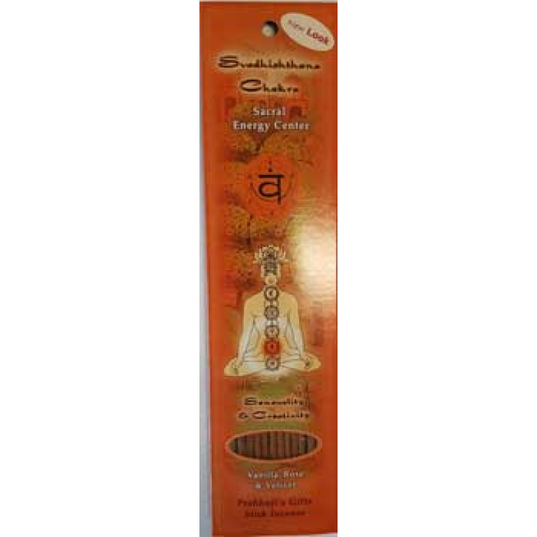 Svadhisthana Chakra incense stick 10 pack