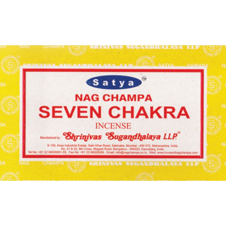 Seven Chakra satya incense stick 15 gm