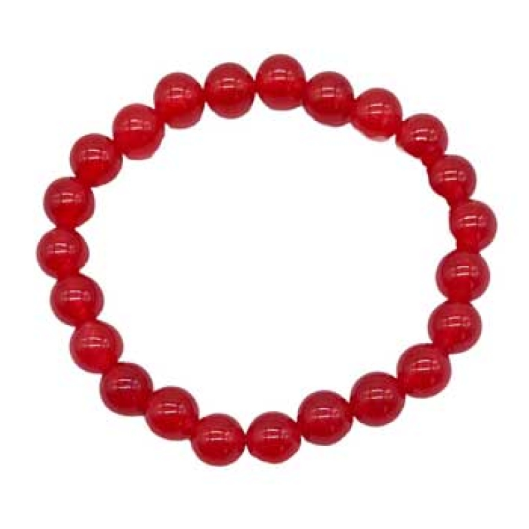 8mm Red Jade bracelet