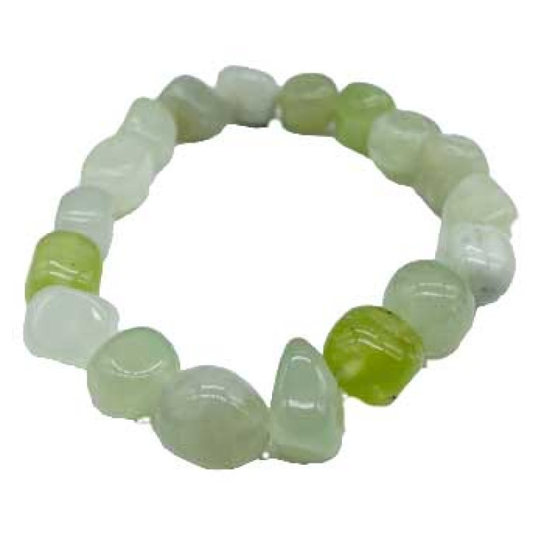 Serpentine gemstone bracelet