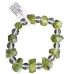 Peridot Faceted with assorted gemstone bracelet