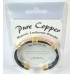 Magnetic Leatherette Copper bracelet (various styles)