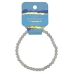 4mm Aquamarine stretch bracelet