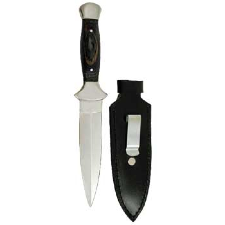 Black Faux Wooden Handled athame 9