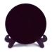 10cm Black Obsidian scrying mirror W/ stand