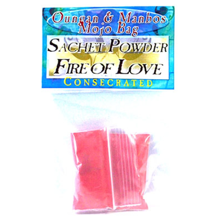 .5oz Fire of Love sachet powder consecrated
