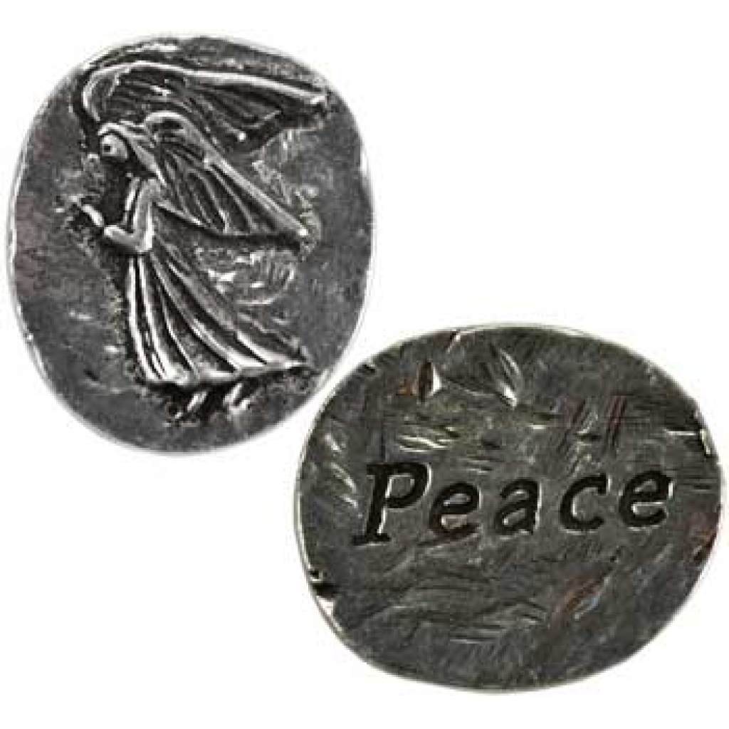 Peace Angel Pocket Stone - Spiritual Companion