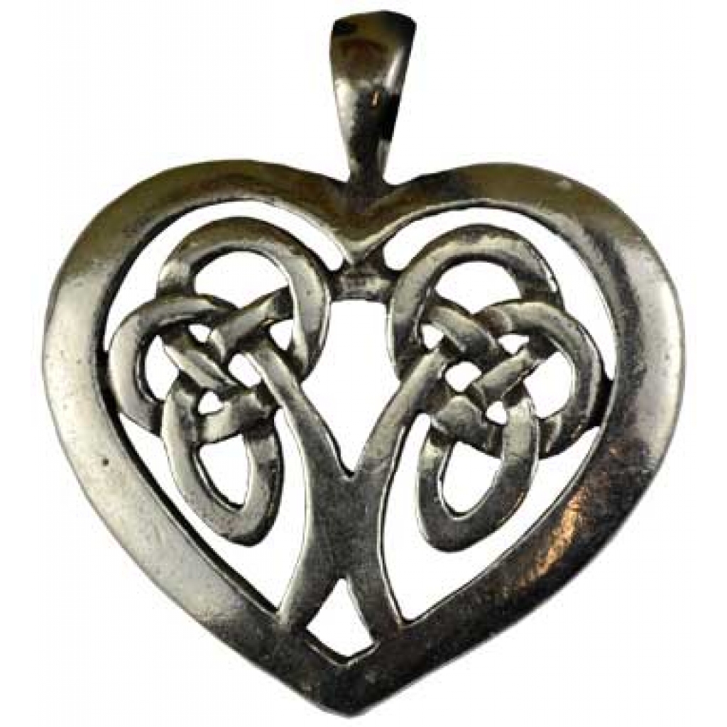 Celtic Heart Amulet - Empower Your Love Spells