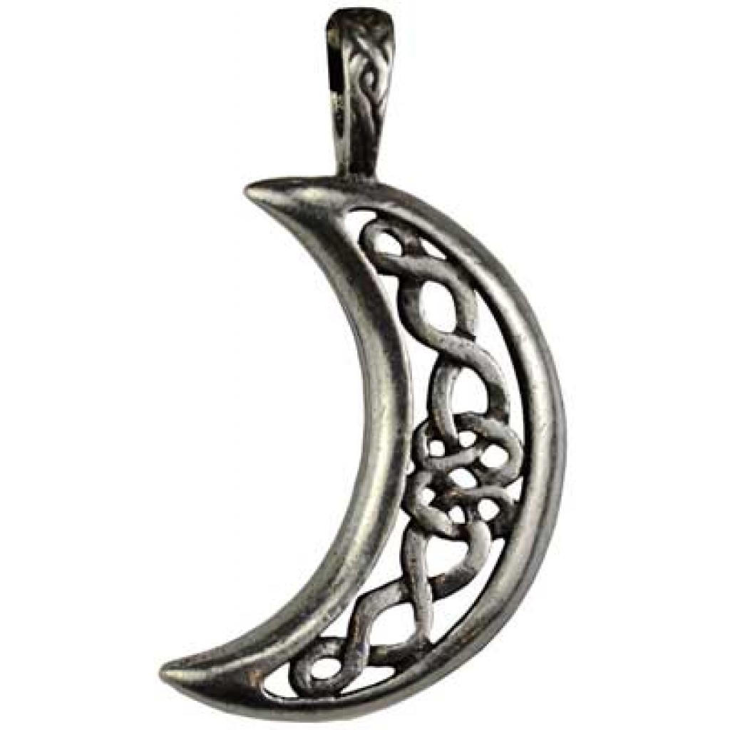 Celtic Moon Celestial Amulet - Embrace Positive Change