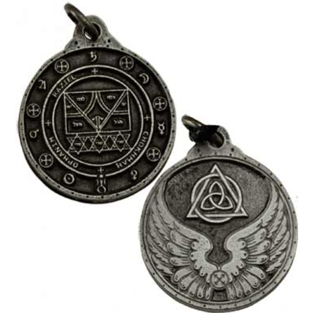 Silver Color Raziel Talisman