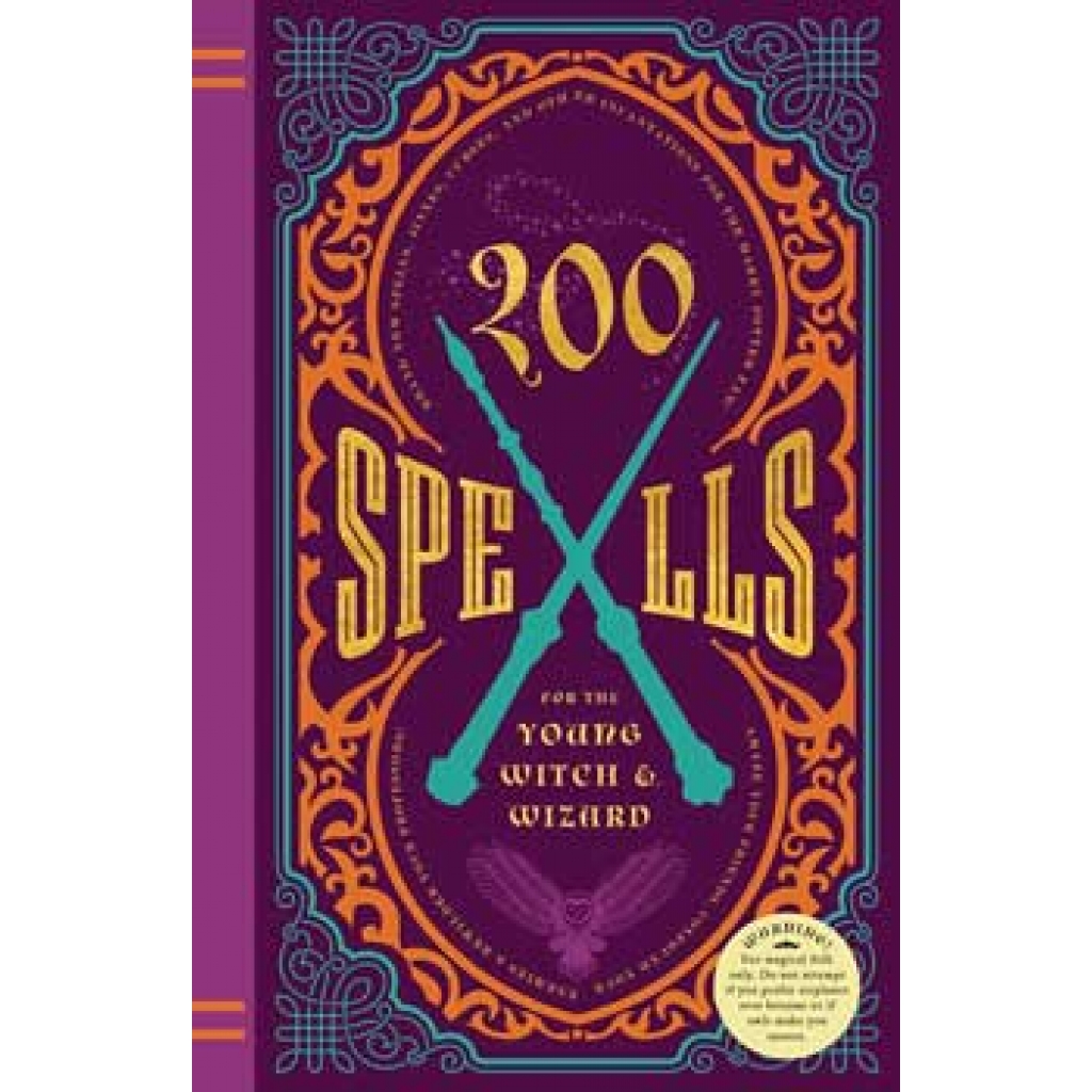 200 Enchanting Spells for Young Witches & Wizards - Hardcover by Kilkenny Knickerbocker