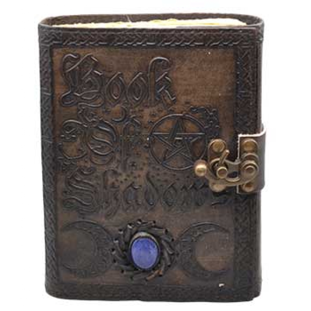 Book of Shadows - Aged Leather with Latch