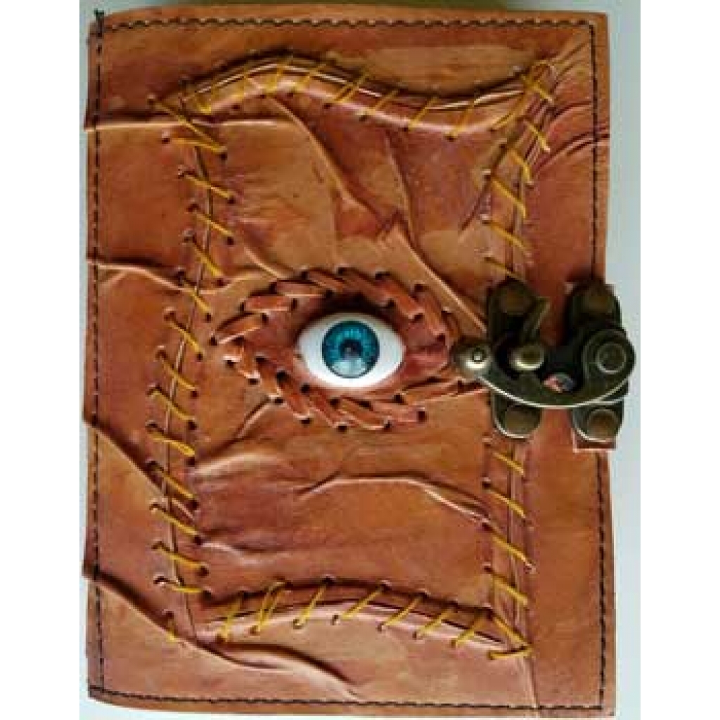 All Knowing Eye Leather Journal with Latch