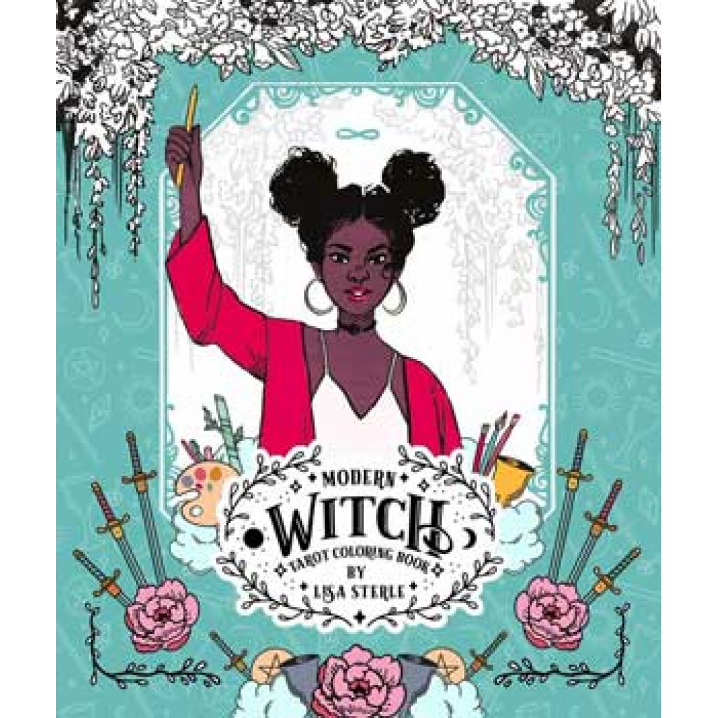 Modern Witch Tarot Coloring Book: Celebrate Your Creativity with Magic