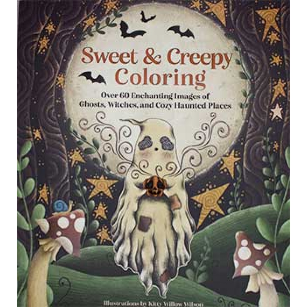 Sweet & Creepy Coloring Book - Creative Exploration