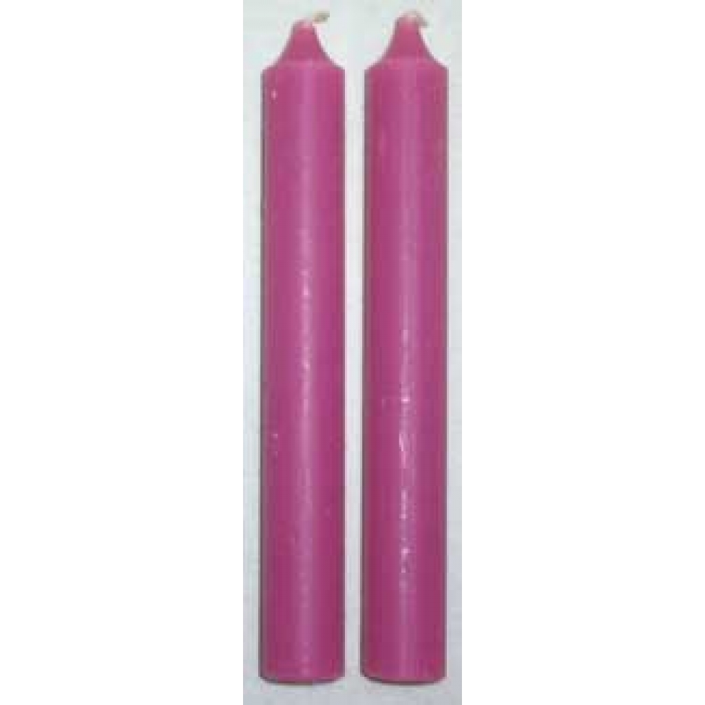 Compact Pink Chime Candle Set - 20 Pack