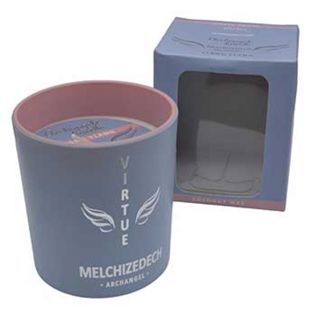 22 Hour Melchizedech Virtue Archangel Candle - Coconut Wax