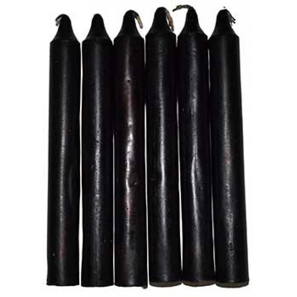 Set of 6 Black 6