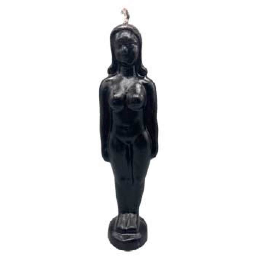 Black Woman Candle - 6.75 inches