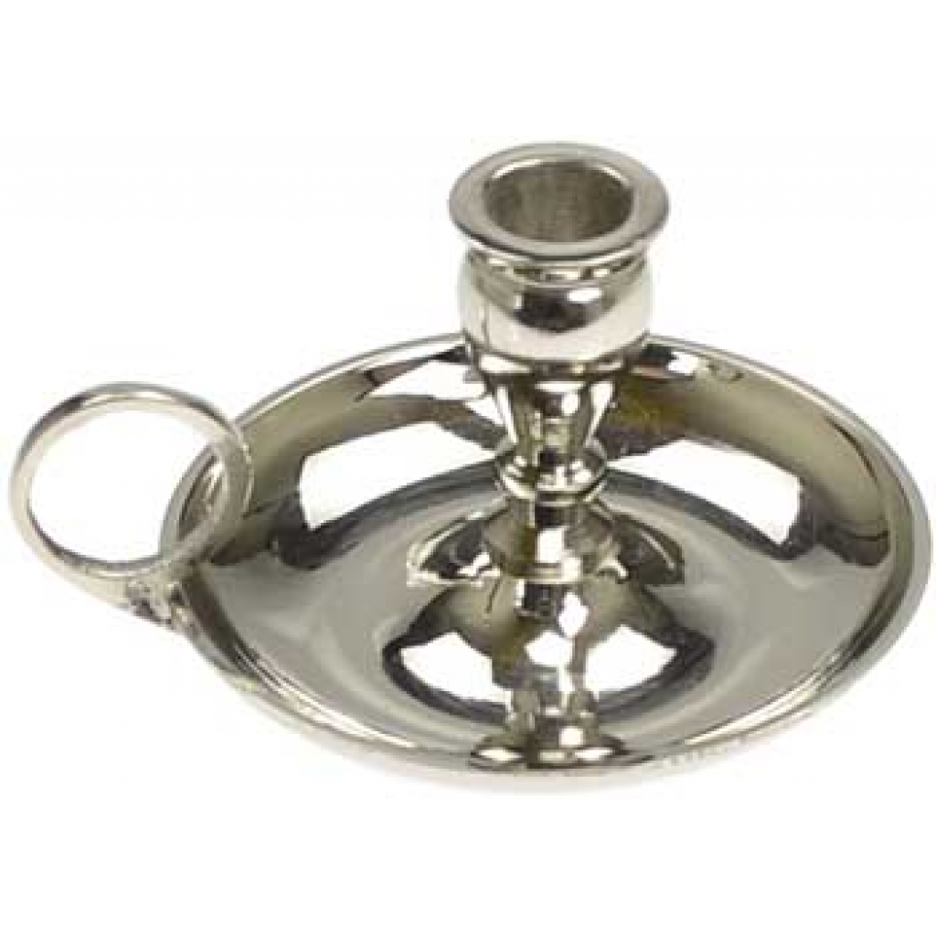 Nickel Mini Candle Holder