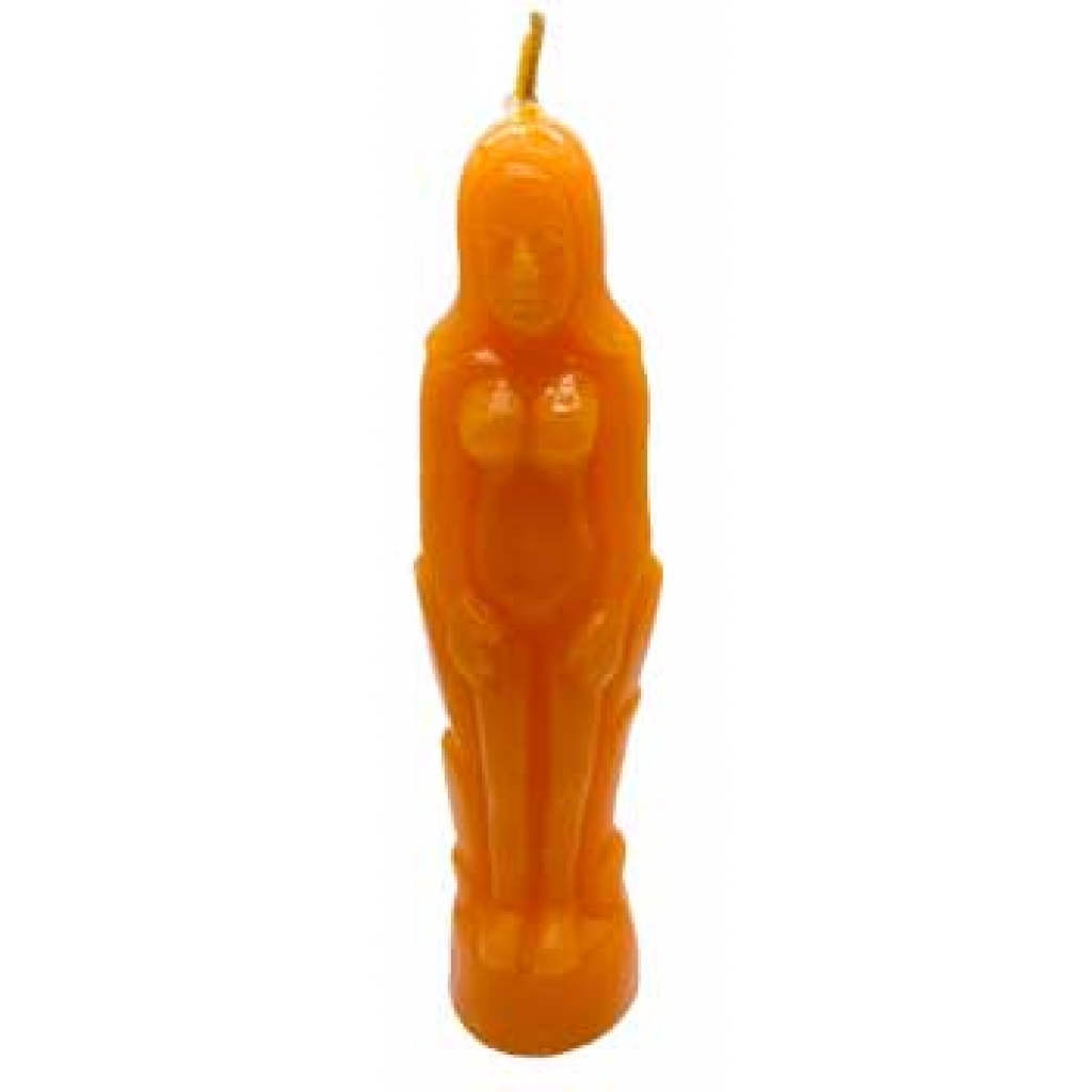 Orange Female Candle for Joy and Creativity