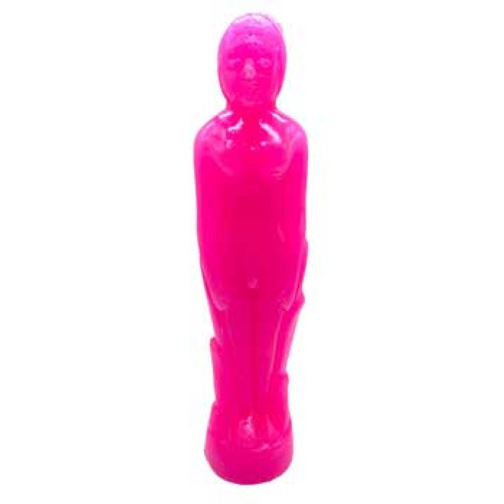 Pink Male Candle for Romance and Tenderness