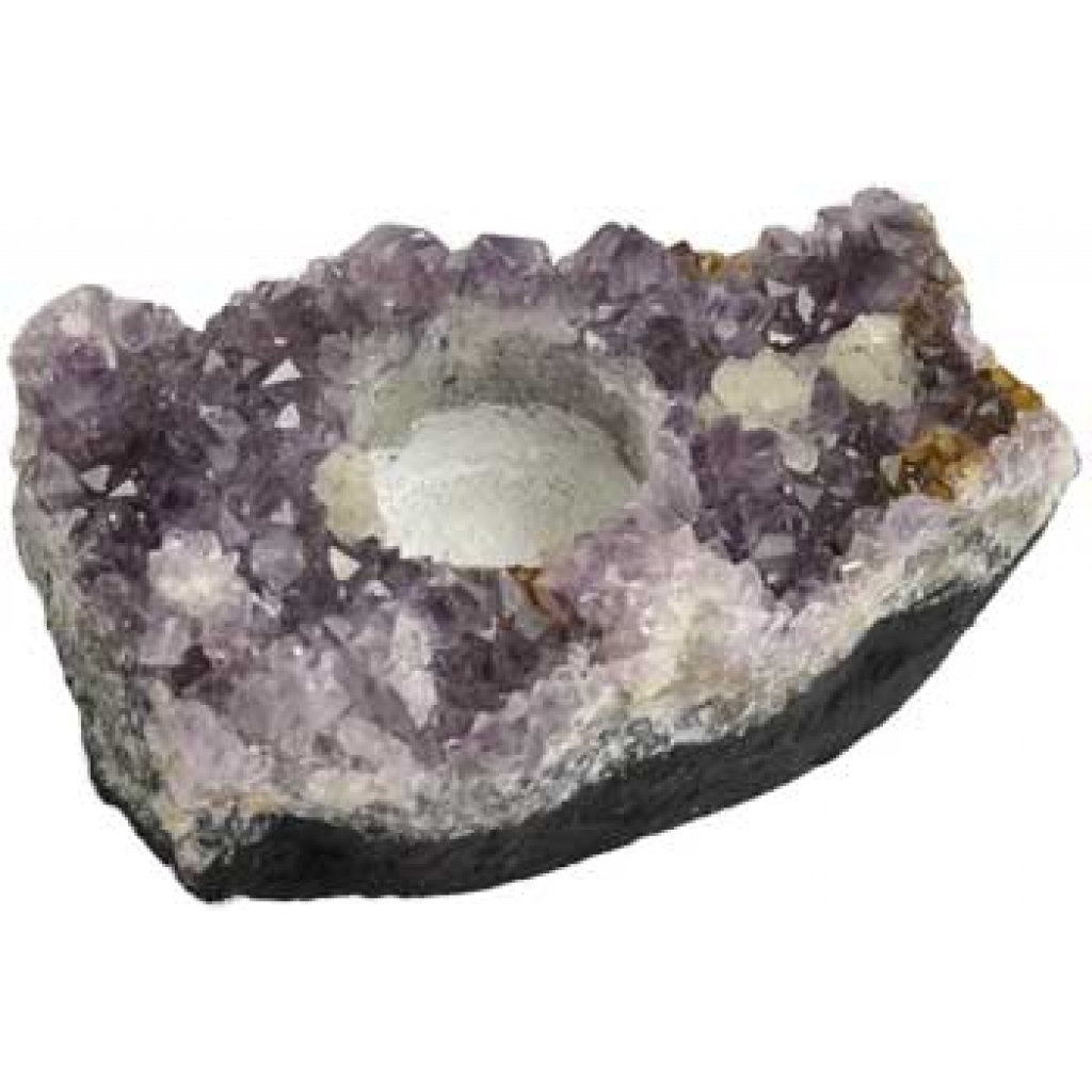 Amethyst Tealight Holder - Vibrant Energy