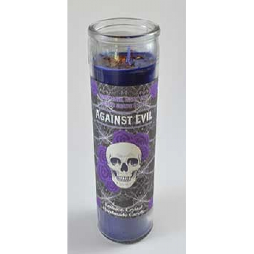 Against Evil Aromatic Ritual Candle - 6-7 Day Burn