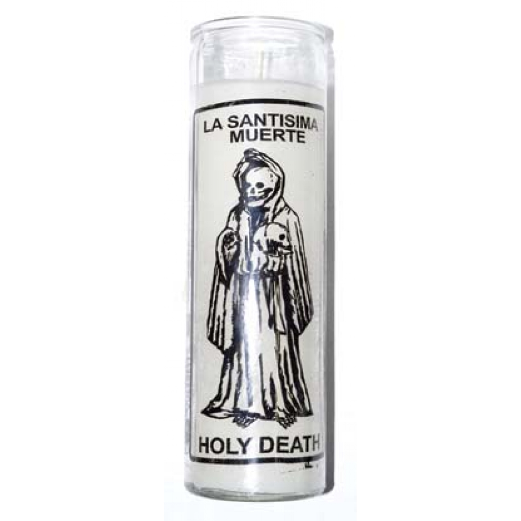 Holy Death White 7-Day Jar Candle