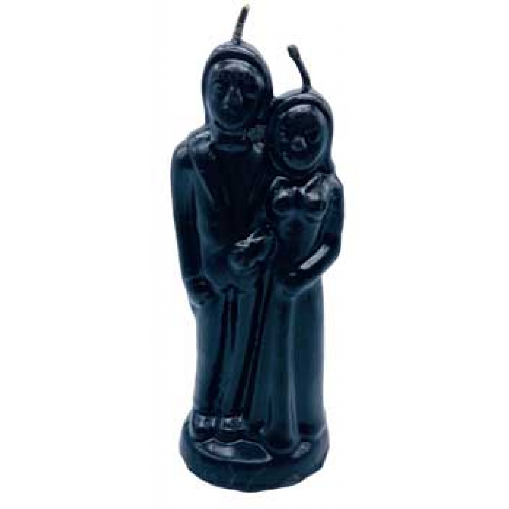 Black Marriage Candle - Union and Releasing Rituals